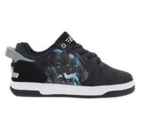 HEELYS Youth Kids Avengers Voyager Wheels Skate Sneaker Scarpe, Nero/Argento, 5 Little Kid