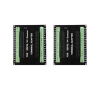 Heemol 2 pezzi per ESP32 scheda breakout GPIO 38PIN per scheda di espansione scheda di sviluppo ESP32 per breadboard