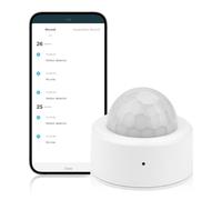 Heemol Mini sensore di movimento PIR Rilevatore di Movimento sensore a infrarossi con movimento umano + sensore di luce 2 in 1 per rilevatori interni o di movimento.