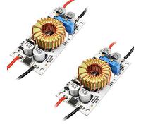 Heemol Modulo Convertitore Boost 250W 10A Step up DC DC Convertitore di Regolatore di Tensione Alimentazione a Tensione Costante e Corrente Costante LED 2 Pezzi.