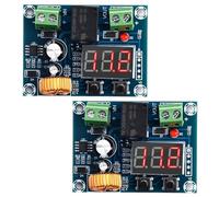 Heemol monitor per batterie DC12V-36V XH-M609 sotto tensione con spegnimento protezione da sovraccarico di tensione 2 pezzi.