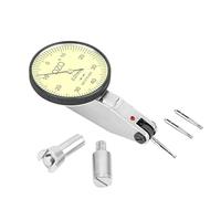 HEEPDD 0-40-0 .01 Mm Indicatore di Quadrante con Binari a Coda di Rondine Comoda Misurazione di Oggetti Stretti o Concavi (2 aghi in acciaio tungsteno)