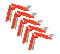 HEEPDD 10 Forbici per Pollice, Coltello per Raccogliere Frutta e Verdura, Ideali per Uva, Lamponi, Pomodori e Altro 10 Forbici per Pollice, Multifunzione per Pelletteria con