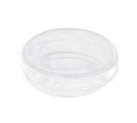 HEEPDD 10 Pezzi Petri di Plastica, Piatti da Laboratorio con Coperchi 35mm Diametro 10mm profondità Impilabile per Progetti Scientifici Scolastici Esperimenti di Germinazione