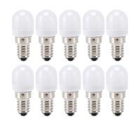 HEEPDD 10 Pz 220 V E14 Lampadina E14 Antiriflesso In Acciaio Inox Anti-Sfarfallio Lampadina a Soffitto (Bianco caldo)