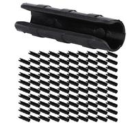 HEEPDD 100 Clamp/Holder per Pellicola per Serra, Materiale ABS e PC, Fascette per Tubi Facili da Usare per Cornici da Giardino, Perfette per Serre e Coperture di File (#1)