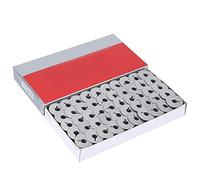 HEEPDD 100 Pezzi Bobine di Metallo, spolette vuote Bobine universali per Macchine da Cucire spolette in Metallo per Macchina da Cucire Domestica