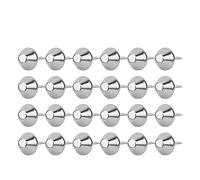 HEEPDD 100 Pezzi Borchie per Piedi, Borchie Piedi Funghi Borchie Doppio Piede Rivetto Fungo per Borsa in Pelle Fai-da-Te Borsa 12x20mm