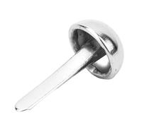 100 pezzi Borchie per piedi, borchie piedi funghi borchie doppio piede rivetto fungo per borsa in pelle fai-da-te borsa 12x19mm