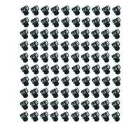 HEEPDD 100 Pezzi Piccoli Clamp/Holder di Stelo Fiorito, Gabbie e Supporti per Piante Set Clamp/Holder per Piante di Fiore da Giardino Mini Gambi Fiore Coltivano Orchidee per Proteggere Il Gambo dei