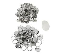 HEEPDD 100 Set Rotondi in Battuta Parti di Luce Bouton e Ossido con creatività, Facile da Trasportare e Utilizzare Materiali di Ferro (25 mm)