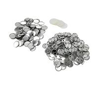 HEEPDD 100 Set Rotondi in Battuta Parti di Luce Bouton e Ossido con creatività, Facile da Trasportare e Utilizzare Materiali di Ferro (32 mm)
