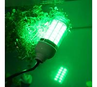 HEEPDD 108 LED Lampada da Pesca Subacquea, Verde | Attira i pesci vicino alla barca o al molo con illuminazione verde, creando una zona di cattura notturna in acqua dolce e