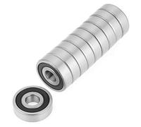 HEEPDD 10pc di Lunga Durata 6200 2RS Cuscinetti in Acciaio per Apparecchiature Meccaniche, Strumenti Elettrici, Giocattoli per Apparecchiature Meccaniche, Strumenti Elettrici, Giocattoli Altri