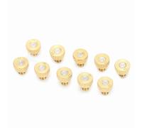 HEEPDD 10pcs da 0,2 Mm di Ugelli di Raffreddamento a Nebbia in Ottone con Anello di Tenuta a Forma di O per Un'efficace Prevenzione delle Perdite D'acqua