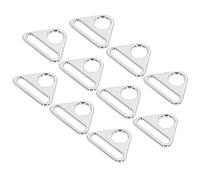 HEEPDD 10pcs REGOLATORE FUNGLE, Anello Triangolare per Bagagli per Cinghia NAN NAN (Bai Lat)