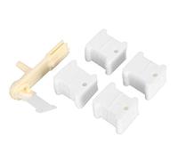 HEEPDD 120 Pezzi di Bobina per Punto Croce, Bobine di Filo Interdentale in Plastica con Avvolgitore, Efficiente Strumento di Cucito Fai da Te per Artigiani