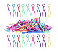 HEEPDD 120pcs Clamp/Holder del Supporto di Bobina, Filo di Plastica Bobine Porta di Controllo Filo da Ricamo Bobine Organizzando Accessori per Trapunte per l'accoppiamento per Cuciture Trapunte