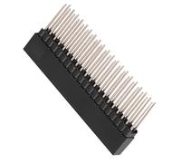 HEEPDD 2 2 X 20 Intestazioni di del Connettore di Intestazione Femminile, Trasmissione di Corrente Elettrica Stabile, Adatta Alla Piastra PCB di Integrazione