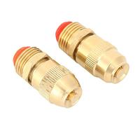 HEEPDD 2 Pezzi G1/2 FNPT DN15 Ugello Spruzzatore in Rame, Ugelli Ugello Nebulizzatore Regolabile per Acqua per il Raffreddamento del Prato, con Facile Installazione per l'irrigazione del Tetto con