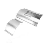 HEEPDD 2 Pezzi Kit Gollettente per in Acciaio Inossidabile, Copertura per Diapositiva a e Kit Inferiore Grill Pit Grill Parti di Ricambio per attività Esterne Nan