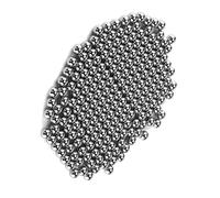 HEEPDD 200 Pezzi 6,35 Mm 1/4 Pollici di Precisione in Acciaio per Abrasione, Ideali per Strumenti di Prodotti Industriali e Industriali