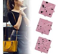 HEEPDD 200 Pezzi di Borchie Piramidali, Lavorazione della Pelle, Punta da 10 Mm per Decorazioni per Borse e Accessori Moda 200 Pezzi di Borchie Piramidali, Rivetti in Metallo per Accessori di