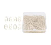 HEEPDD 200 Pezzi di Carta a Forma di Stella Star Planner Clips Stella Bookmark Clips Oro Carino Divertimento Metallo Decorativo per la Scuola di Ufficio con Scatola Trasparente
