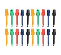 HEEPDD 20pcs Clamp/Holder Gancio di Grande Test, Struttura Semplice, Prestazioni Eccellenti, Ideali per Testare e Riparare i Prodotti Elettronici NAN (grande gancio di prova)