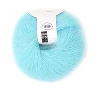 HEEPDD 26g / Roll Gomitoli Mohair, Filato per Maglieria Lungo in Lana con Uncinetto per Gli Indumenti Sciarpe Maglione Scialle Cappelli e progetti Artigianali(Blu Acceso)
