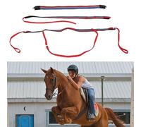 HEEPDD 3 Pezzi Cinture Equestri Cintura di Sicurezza Sottopancia Elastica Elastica Attrezzatura da Corsa per Cavalli Attrezzatura per Equitazione Accessori Equestri con Fibbie