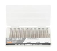 HEEPDD 30 Pezzi 30 Pcs 3 Mm con 150 Grana per Strumenti di Intaglio Elettrico a Pinna, per Incisione di Potenza, Trattamento, Resistente e Hiverferature