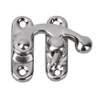 HEEPDD 30 Pezzi Piccoli Fermagli a Scatto, Fermaglio a Gancio Antico Antico Gancio Fermaglio a Gancio in Ferro Stile retrò per Confezioni di Gioielli(Hasp Gancio Gancio Destro Argento)