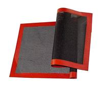 HEEPDD 30x40 Cm per Forate in Fibra di Vetro in Fibra di Vetro Riutilizzabile Pad del Forno Pratico 2 Pezzi per gli Appassionati di Cottura