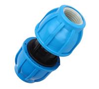HEEPDD 4 Pezzi Connettore Dritto in Plastica Pe per Tubo dell'acqua, Raccordi per Tubi da 25 Mm Raccordo Raccordo per dell'acqua per Sistemi Idrici Ro Purificatori Filtri 4 Pezzi Dritto in