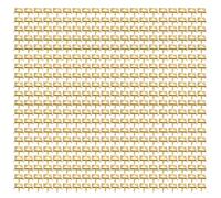 HEEPDD 400 Set Rivetti a Punta per Lavorazione della Pelle Fai da Te, Rivetti per Lavorazione della Pelle Borchie Quadrate Punte in Ottone per Cinture Cappotti Scarpe Borse Giacche Cappelli con Oro