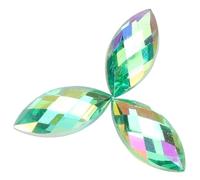 HEEPDD 500 Pezzi di per Occhio di Cavallo, 7 X 15 Mm AB Colorato Piatto di Gemma Acrilica per Decorazioni per Feste Accessori per Abiti da Sposa Nan