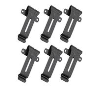 HEEPDD 6pcs Sostituzione del Morsetto/supporto per Cinghia Radio Premium per Tk 208 Tk 308, Portafoncia Pratica per Bf 888s, Forniture Radio a Lungo Termine