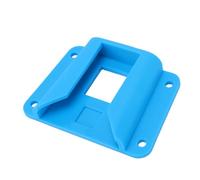 HEEPDD Adattatore per Blocco Portabici ABS Supporto Anteriore per Bagagli per Bici Pieghevole Supporto per Cestello a Montaggio Rapido Rosa Rosso per Spostamenti a Fare la Spesa e Guida Urbana (BLUE)
