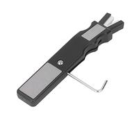 HEEPDD Affilacoltelli per Pattini da Ghiaccio, Accessori per Pattini Affilacoltelli per Pietra con Superficie Liscia per Hockey su Ghiaccio Coltelli da Esterno per da, Portatile