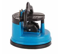 HEEPDD Affilatrice per Forbici Affilacoltelli da con Ventosa, Affilatrice per Forbici Tascabile Compatta a Mani Libere Utensili da (BLUE)