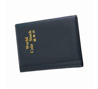 HEEPDD Album da Esposizione Album per Monete con 120 Tasche, Materiale PVC, Verde, Design Compatto per Collezionisti di Monete, 10 Pagine, necessità Quotidiane 4,3x6,1 Pollici (GREEN)