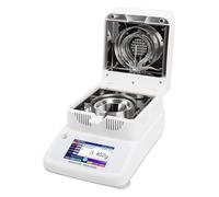 HEEPDD Analizzatore di Alogeni, Tester Digitale per il Contenuto Dell'acqua da Laboratorio con Touch Screen da 5 Pollici e Interfaccia RS232, per la Ricerca Scientifica Sulla (Spina europea 220V)