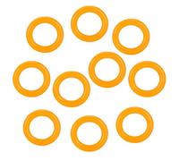 HEEPDD Anello in Gomma per Avvolgitore della Bobina da 10 Pezzi, Accessori di Ricambio Durevoli per Macchine da Cucire Vintage con Ruota di Frizione e Diametro di 3,7 Cm (Gomma 2)