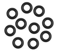 HEEPDD Anello in Gomma per Avvolgitore della Bobina da 10 Pezzi, Accessori di Ricambio Durevoli per Macchine da Cucire Vintage con Ruota di Frizione e Diametro di 3,7 Cm (Gomma)