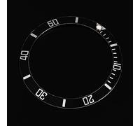 HEEPDD Anello Orologio Anello Anti-scratch Materiale in Alluminio Antice di Sostituzione della Cornice Parte Squisita Ricerca per gli Appassionati di Orologi (BLACK)
