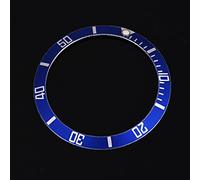 HEEPDD Anello Orologio Anello Anti-scratch Materiale in Alluminio Antice di Sostituzione della Cornice Parte Squisita Ricerca per gli Appassionati di Orologi (BLUE)