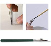 Art Ruling Pen, pennino ovale Penna Ruling Strumento comico Forniture per pittura Articoli di cancelleria per l'applicazione per fluidi per mascheratura(118 M)
