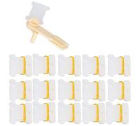 HEEPDD Arti e Mestieri Protettivi e Artigianato Set di Organizzatore di Fili Ricami, Tavola Avvolgimento a Manovella di Bobina in Plastica per Cuci