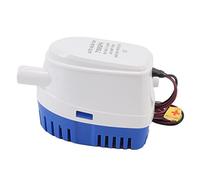 HEEPDD Articoli da Giardinaggio Pompa Sommergibile Compatta con Interruttore a Galleggiante 5,6 Mh per Barche Acquari Piscine Drenaggio Automatico Mini Pompa di Sentina Automatica Nan (24V)
